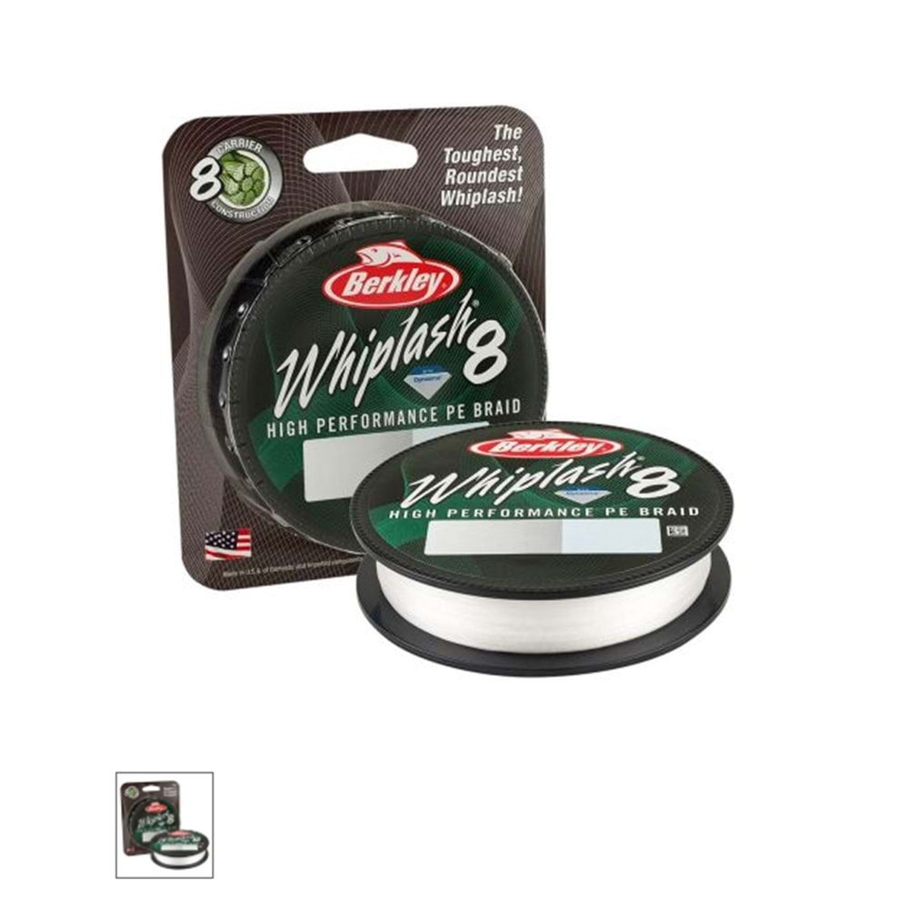 Berkley Whiplash Crystal 8 Braid İp Misina 150 Mt.