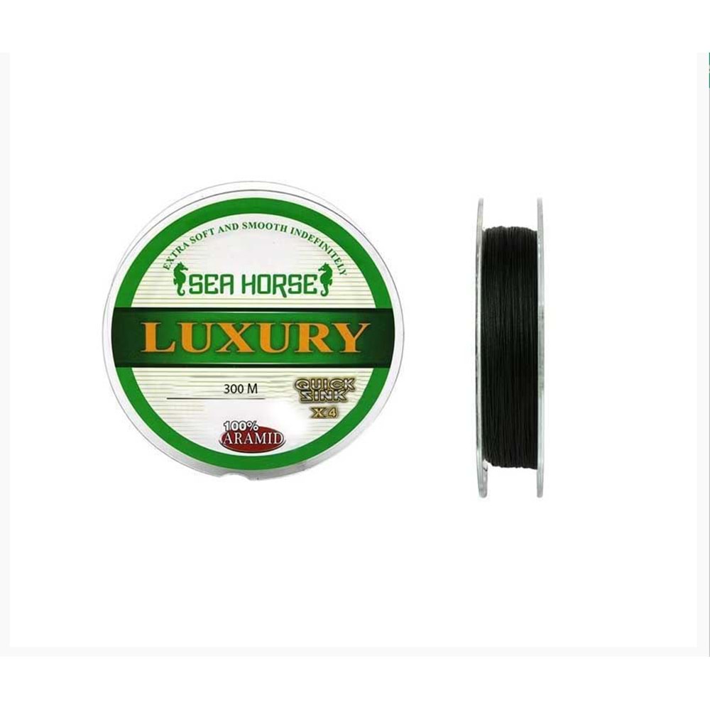 Sea Horse Luxury 300m 4x 0,16mm İpek Misina