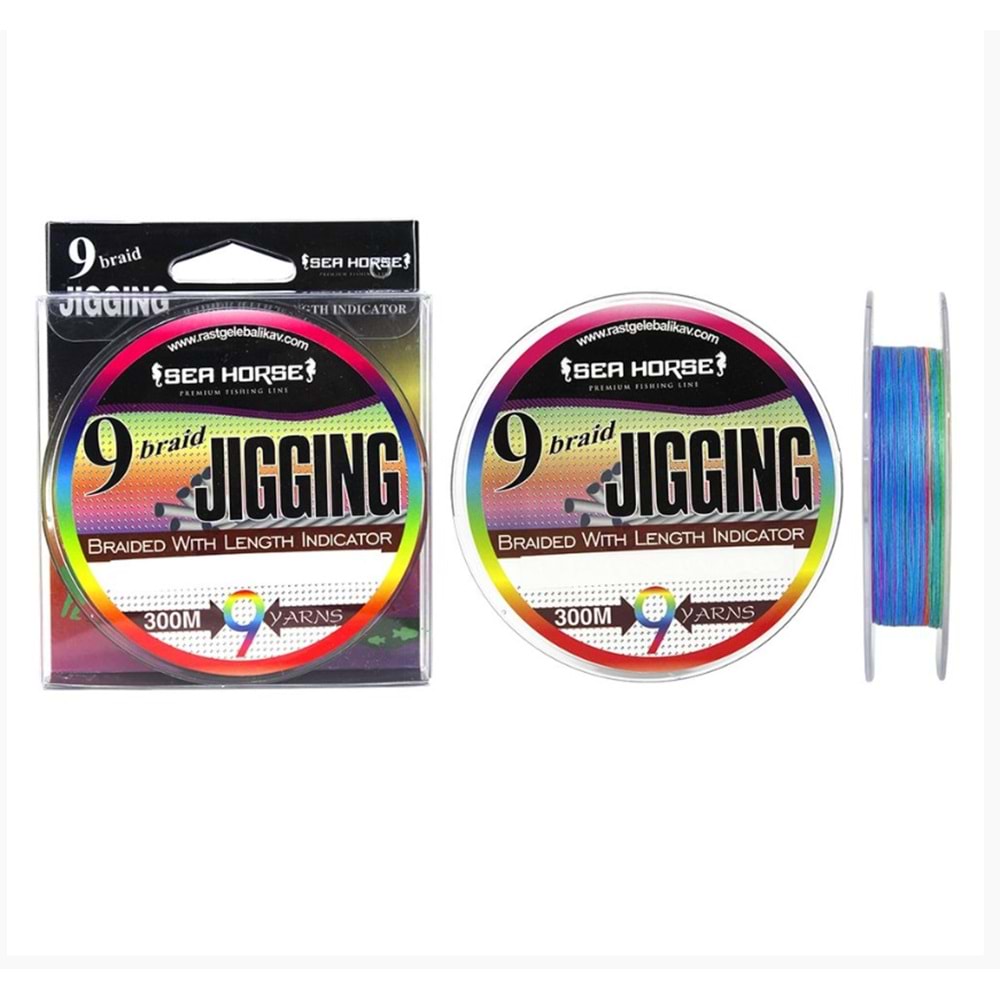 Sea Horse Jigging x9 0,20 300 Mt Multicalor