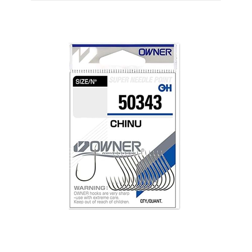 Owner 50343 Chinu Nickel İğne No : 4/0