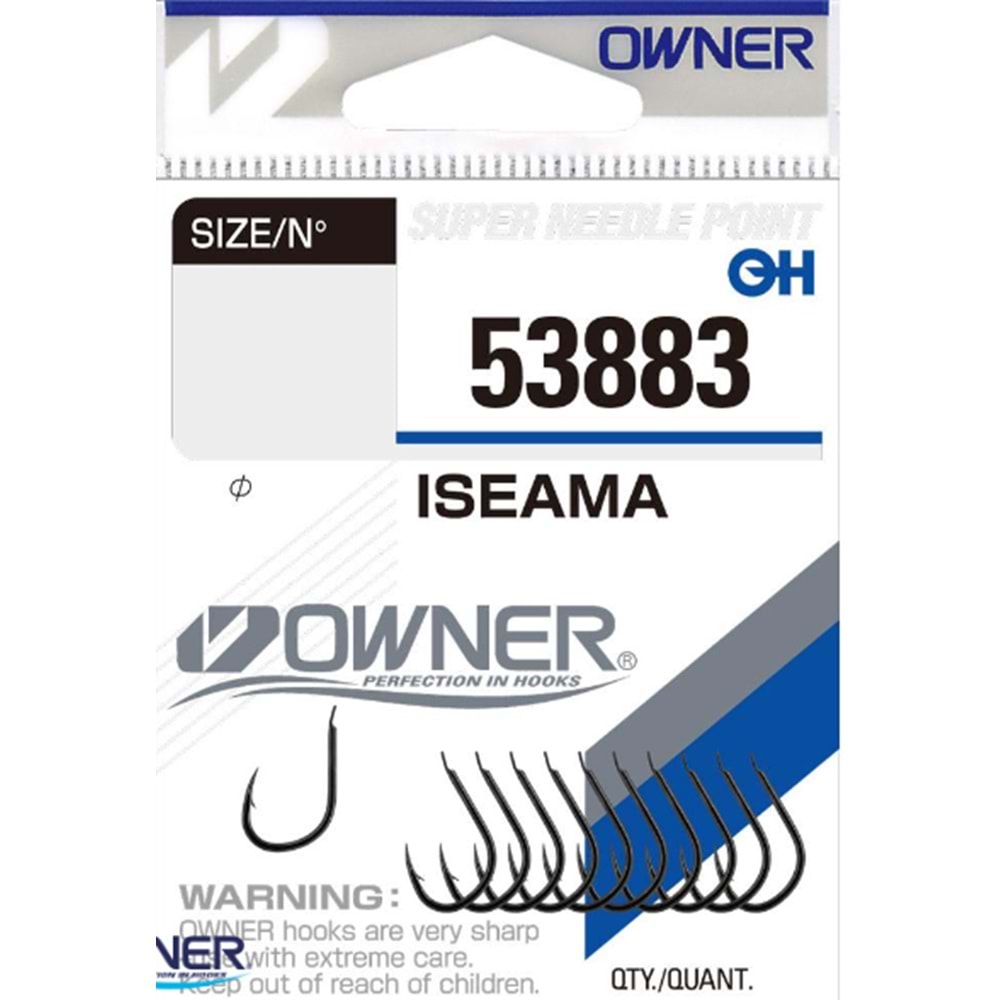 Owner 53883 İsema Black No : 4/0