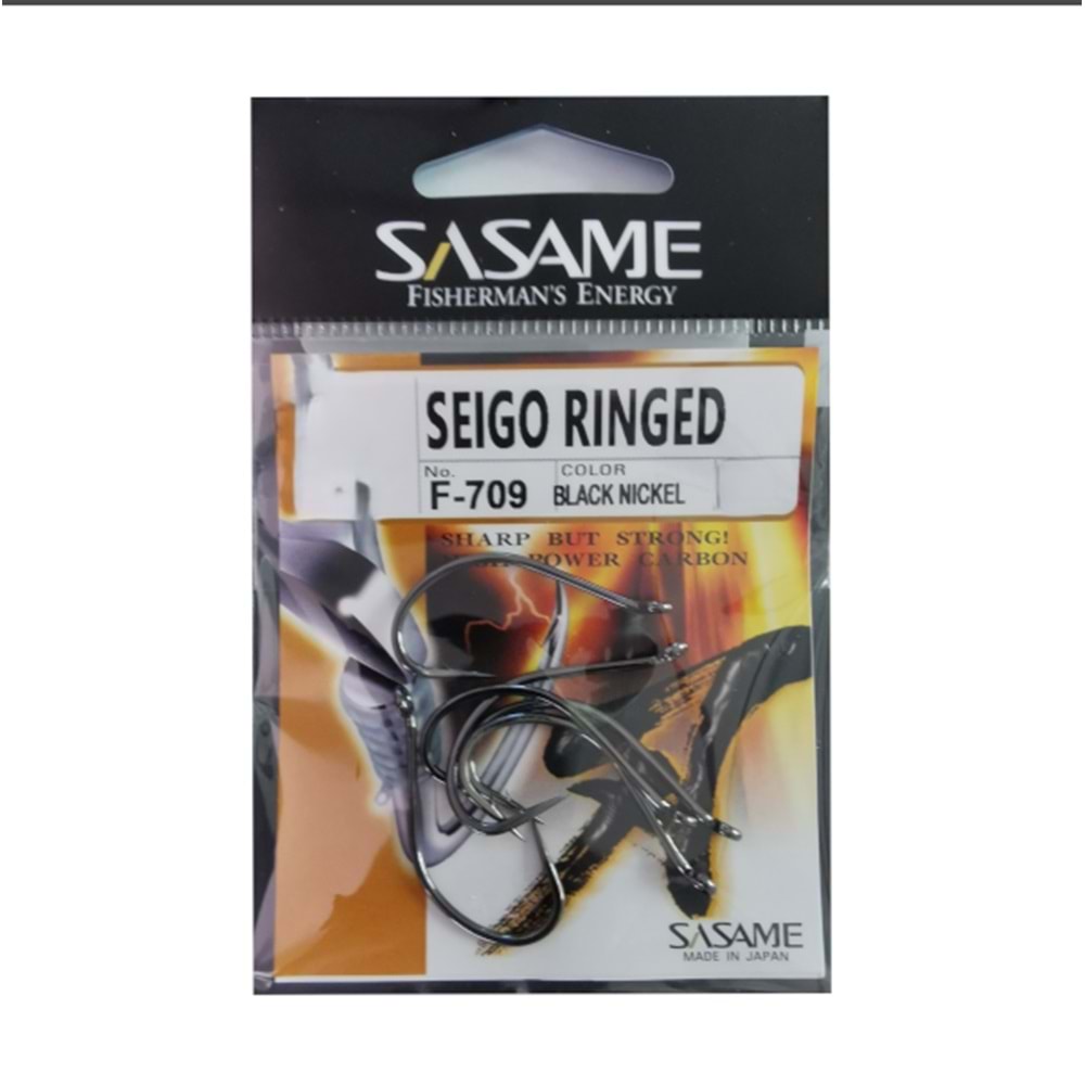 Sasame Seigo Ringed F-709 Black Nickel No : 3