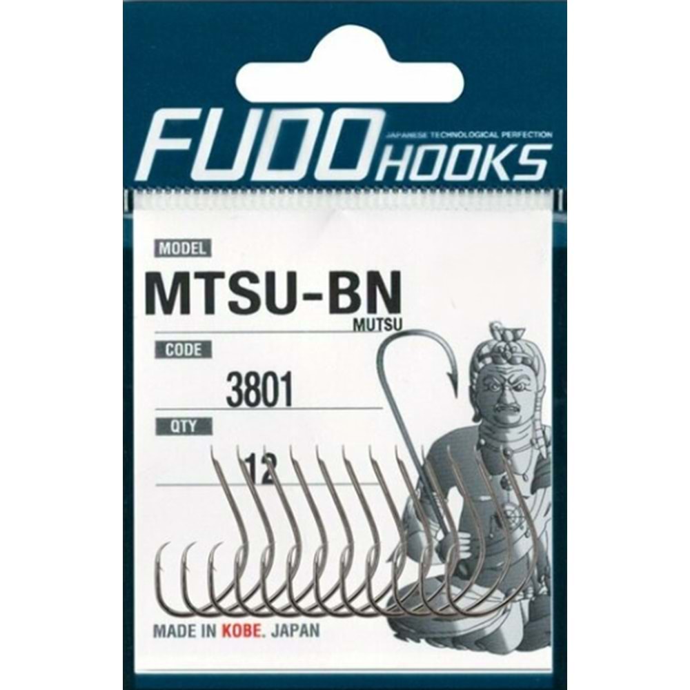 Fudo 3801 Mutsu Black Nickel No : 3/0