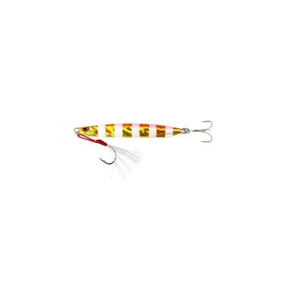 Fujin Metal Cast 30gr Light Jig Metal Yem Color : Gold Pink Zebra Glow