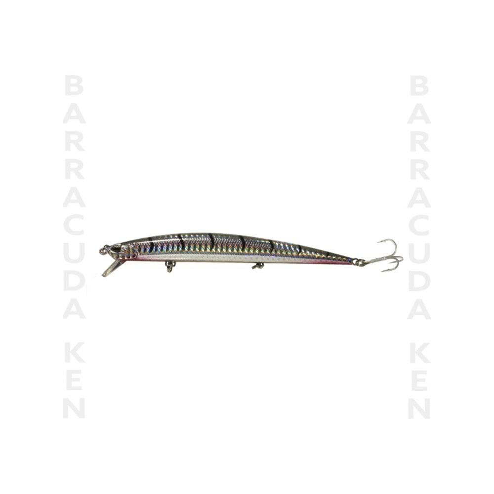 Fujin Flux 140mm 18gr Floating Maket Balık Color : 177 Barracuda Ken