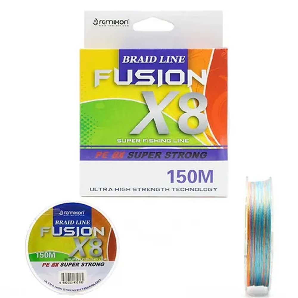 Remixon Fusion 150Mt. 8X Multi Color 0,25 mm.