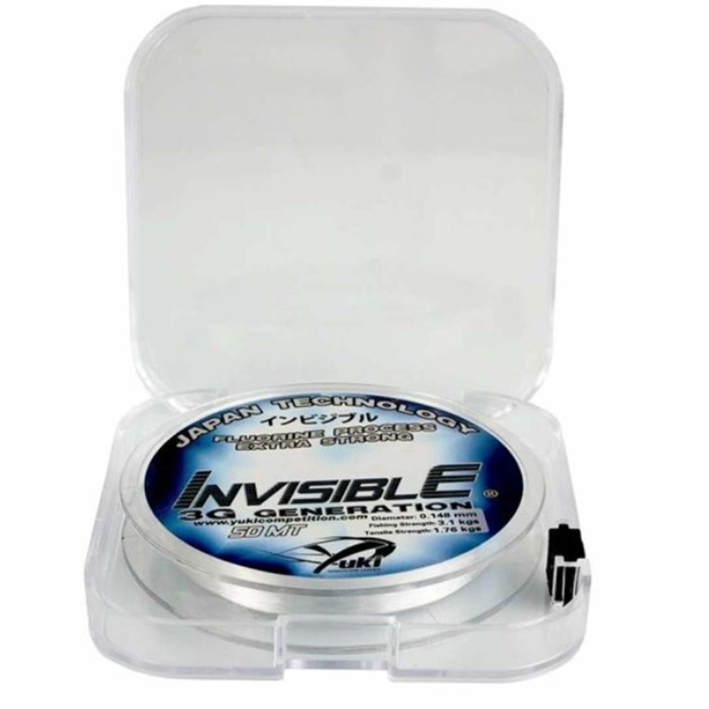 Yuki INVISIBLE 0.23 300mt Monofilament Misina