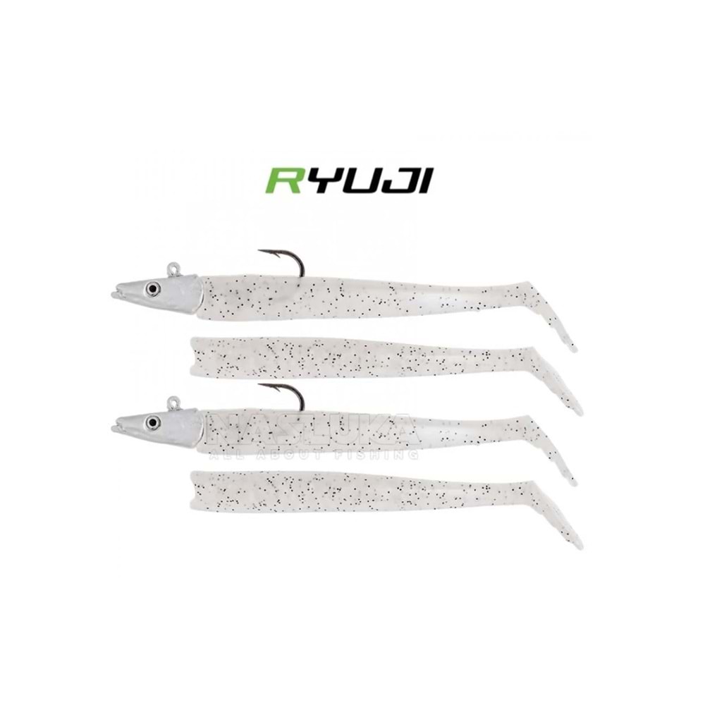 Ryuji Snake Shad 11 Cm, 10Gr, 11 Pearl Glow (2+2AD)