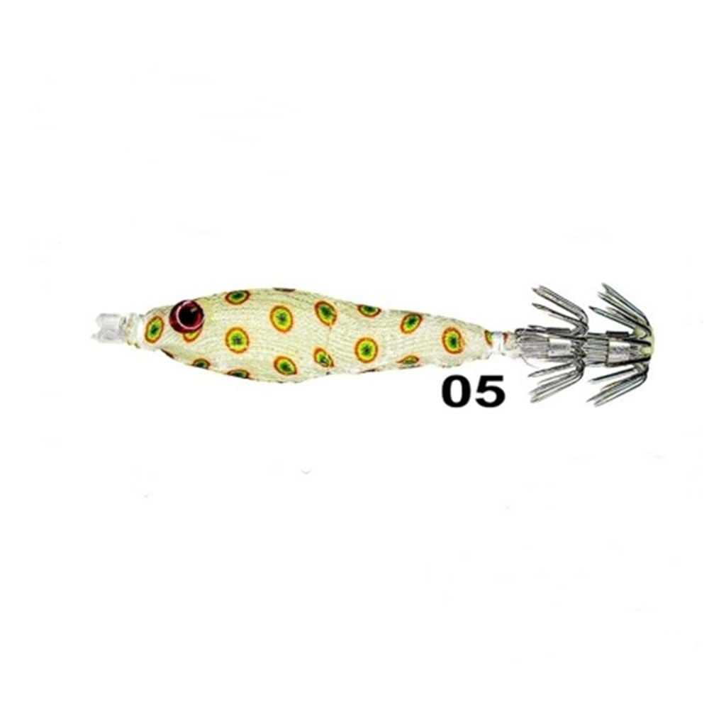 Ryuji Soft Squid 7 cm 4.25 gr Silikon Kalamar Zokası Color : 05