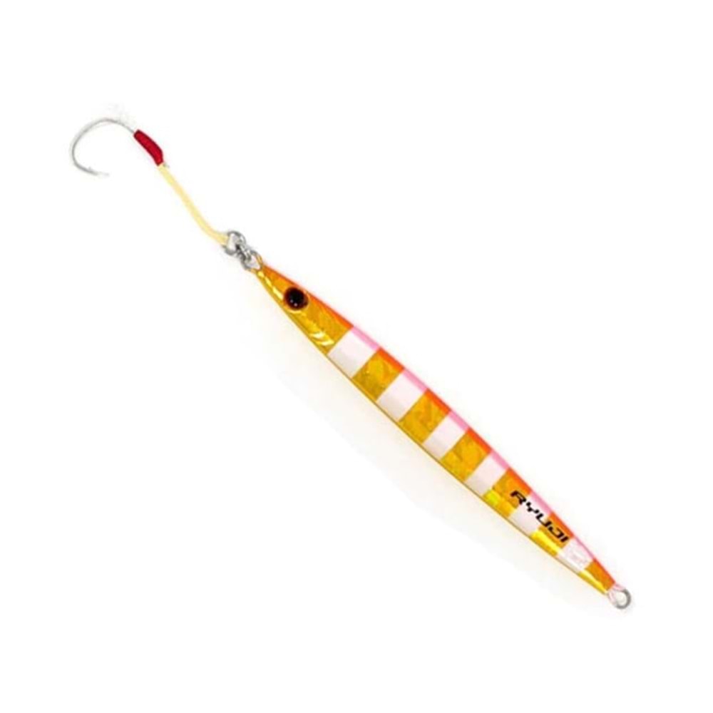Ryuji Slim Jig 160 Gr. Gold Zebra Glow