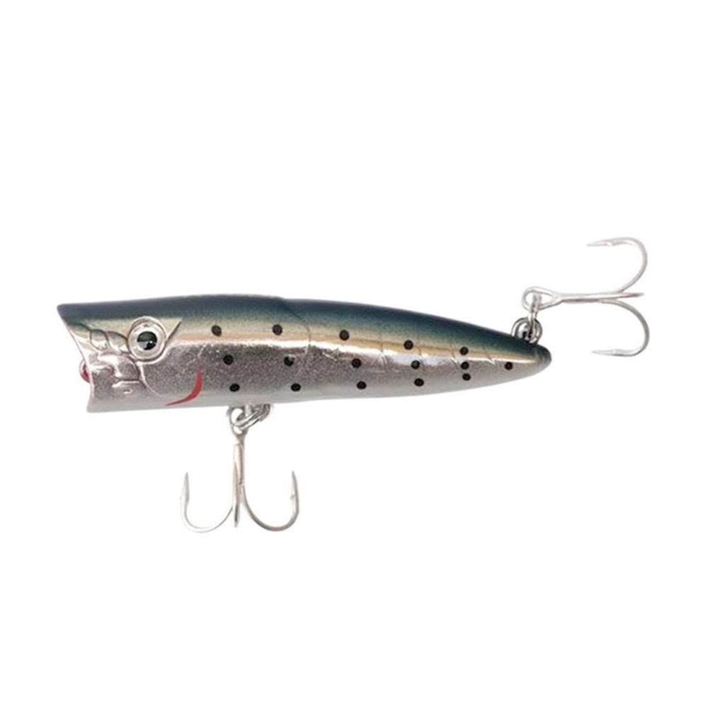 Ryuji Sea Popper 7cm 8,5gr Su Üstü Yem Color : Smokey