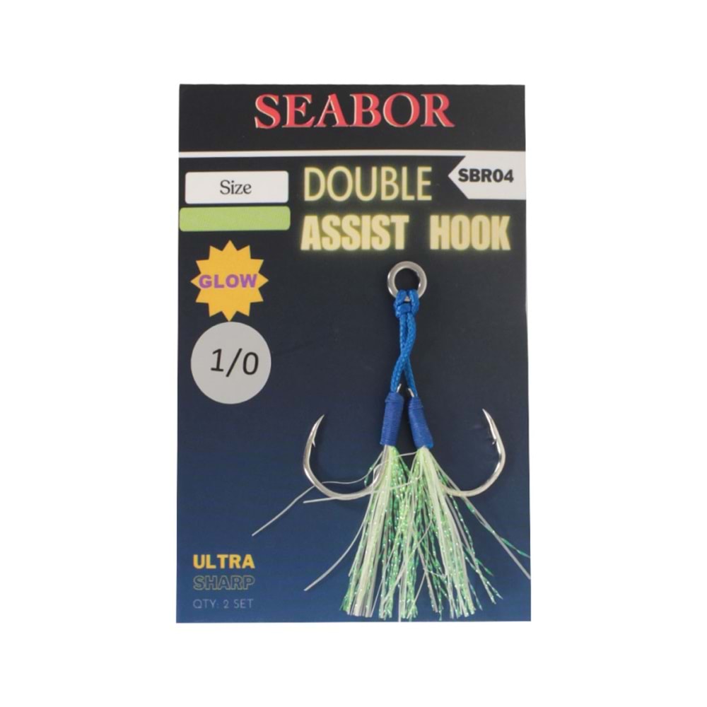 SEABOR DOUBLE ASSIST İĞNE SBR04, 3/0 (2AD)