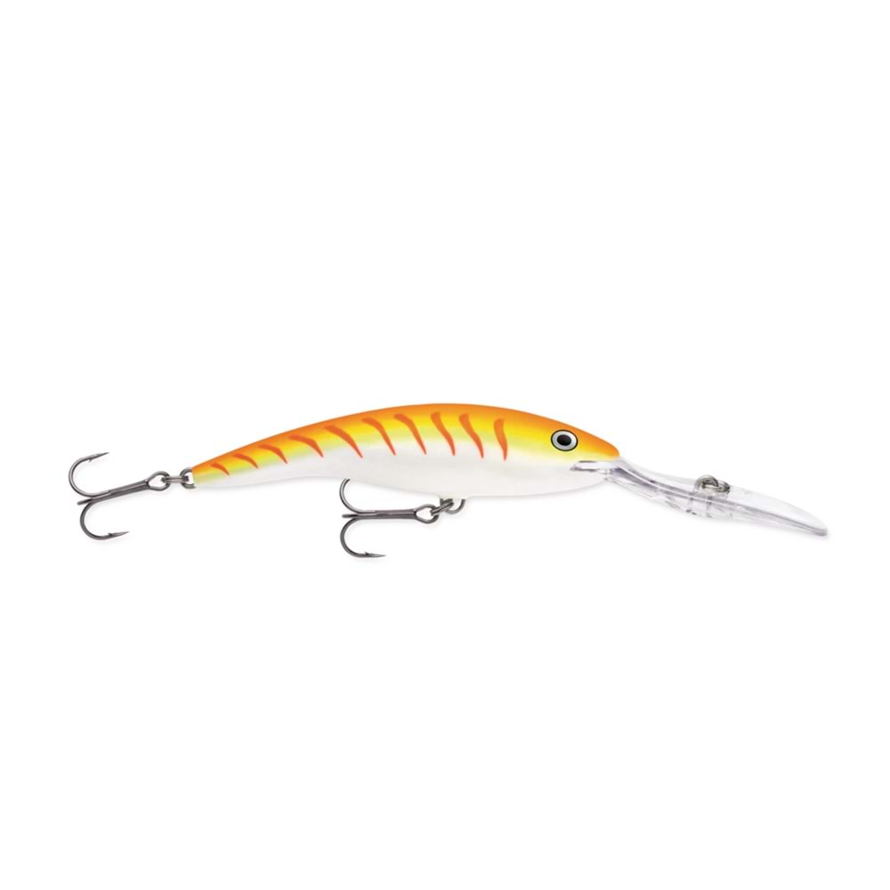 Rapala Deep Tail Dancer 6 Mt. Dalarlı. 9 Cm. 13 Gr. Color : Orange Tiger UV