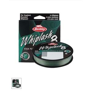 Berkley Whiplash İp Misina 300Mt. 0,10 PE-20LB Moss Green