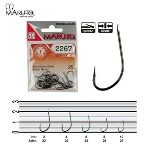 Maruto 2267 Black Nickel İğne No : 1