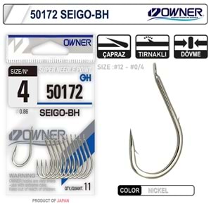 Owner 50172 Seigo-Bh Nickel White İğne - 1