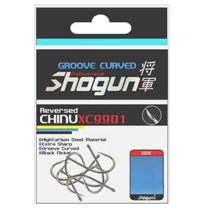 Kaminari Shogun 9901 XC Chinu Siyah Nikel İğne No : 1/0
