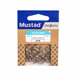 Mustad Demon Çift Kilitli Klips DLT09 No : 2