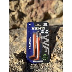 Wildfin 11,5 Cm. 15 Gr. Silikon Yem Color : Uv Orange