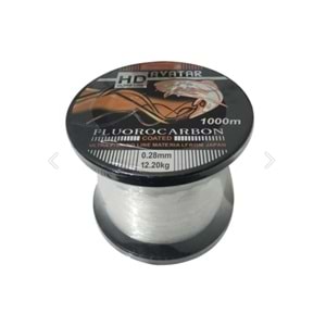 KABURA Hd Avatar 1000 Mt Fluoro carbon Kaplama misina 0,26mm