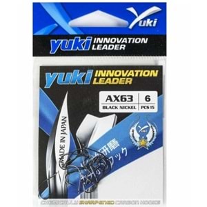 Yuki AX63 Black Nickel İğne (PAKET İÇİ 10 ADET) NO 2/0