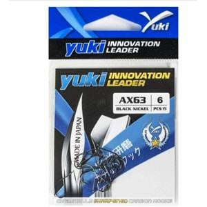 Yuki AX63 Black Nickel İğne (PAKET İÇİ 15 Lİ ) NO 9