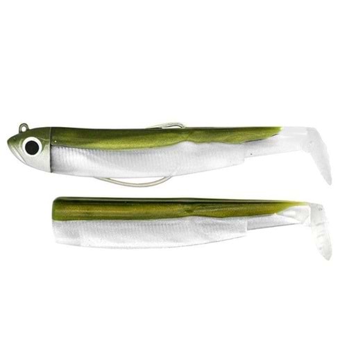 Fiiish BM90/2 BM187 Combo Off Shore 10gr Kaki Silikon Yem