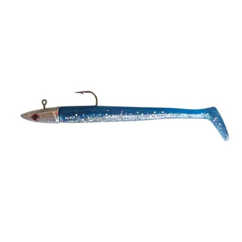 Wildfin 11,5 Cm 15 Gr. Silikon Yem Color : Blue Sardine